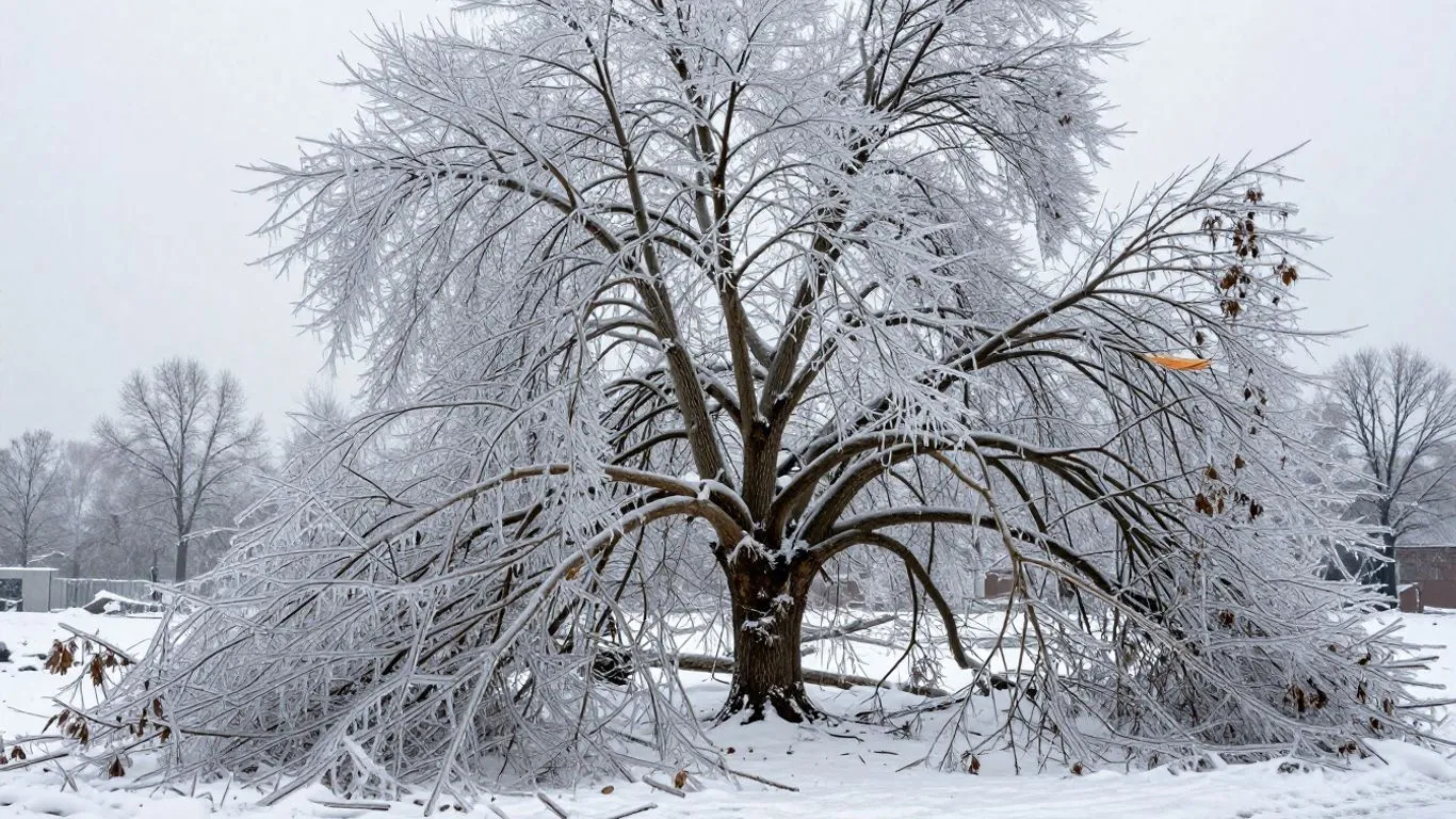 Emergency Ice Storm Maple Removal